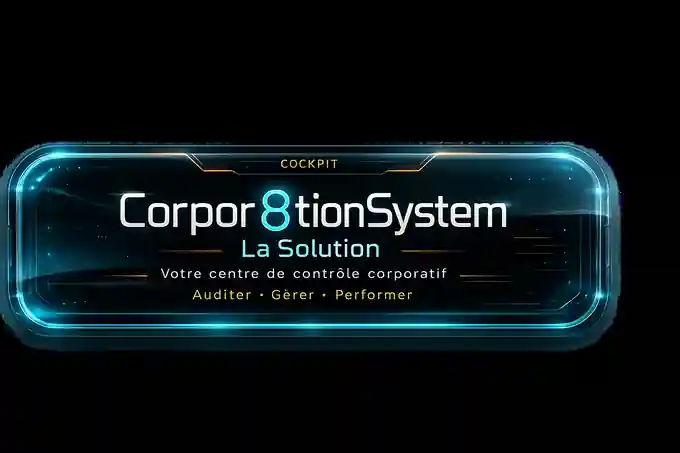 Identité Corpor8tionSystem - La Solution, centre de contrôle corporatif